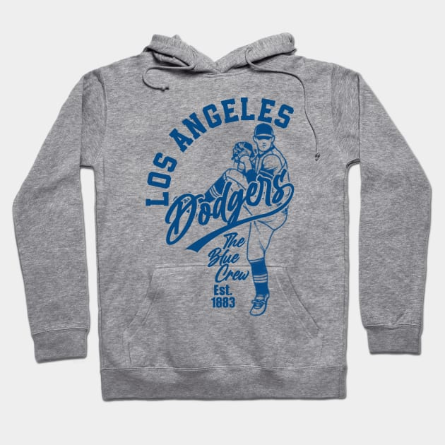 Los Angeles Dodgers By Semrawud Hoodie by semrawud